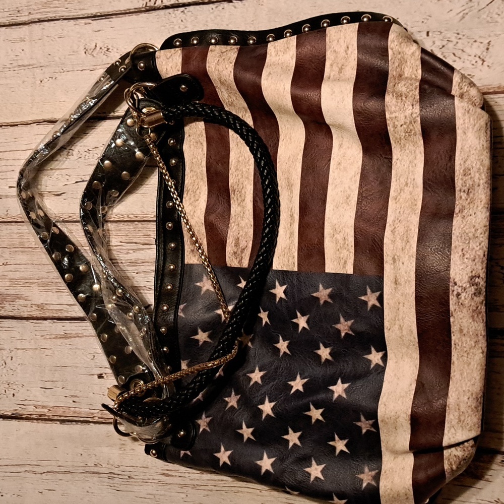 American Flag Purse